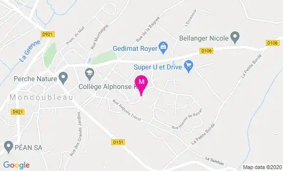 Localisation Dr Anne Benoiste
