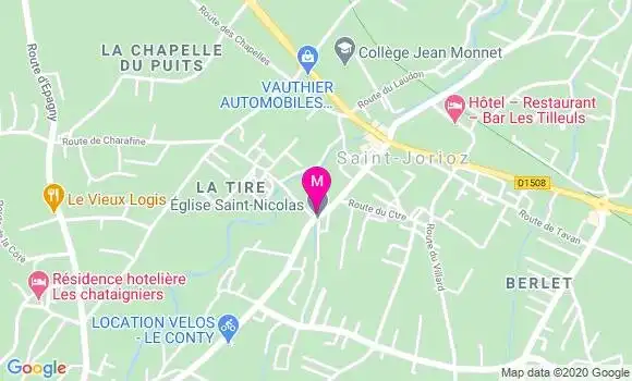 Localisation Dr Pascal Burret