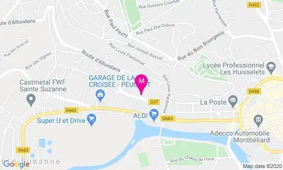 Localisation Dr Jean Marc Maillard