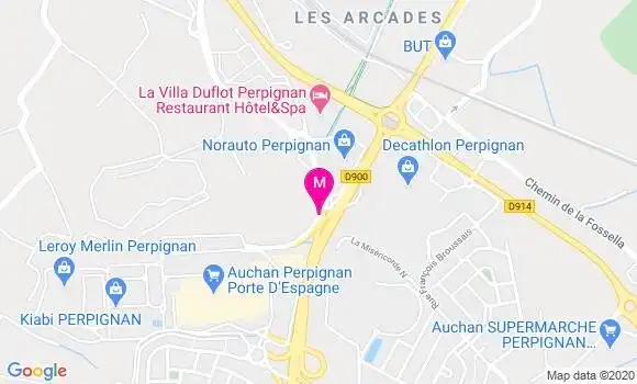 Localisation Dr Marc Rondony