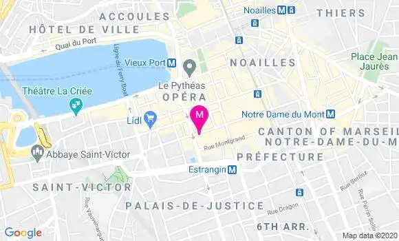 Localisation Dr Michel Caraboeuf