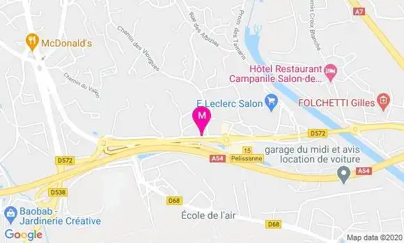 Localisation Dr Christophe Chanut