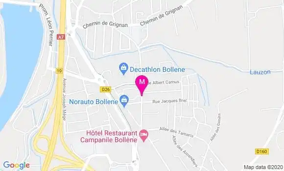Localisation Dr Vincent Betourne