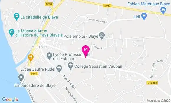 Localisation Dr Jean Claude Lacour