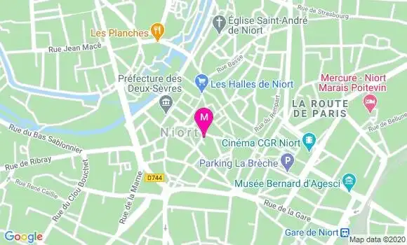 Localisation Dr David Gabilly