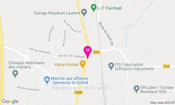 Localisation Dr Philippe Mason