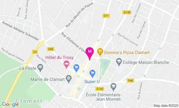 Localisation Dr Jean Christophe Galiay