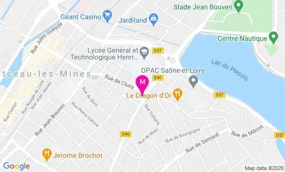 Localisation Dr Hervé Guichard