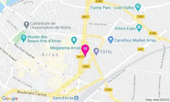 Localisation Dr Guy Richard