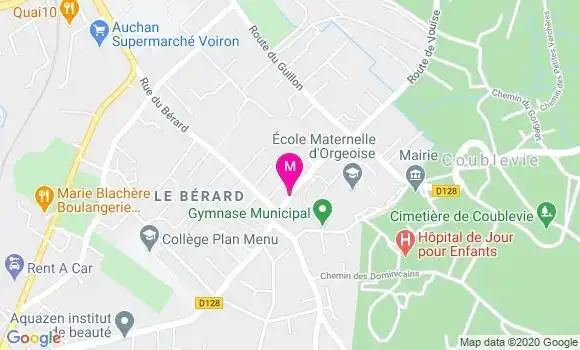 Localisation Dr Berengere Boucherle