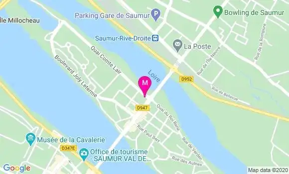 Localisation Dr Thierry Bonnaud Chabot