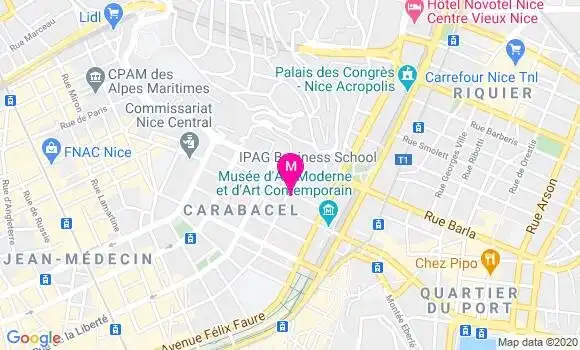 Localisation Dr Marie Laure Bagot