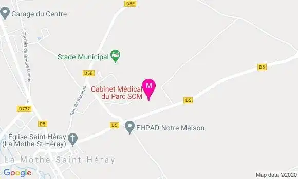Localisation Dr Gwenaëlle Farcy