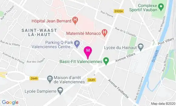 Localisation Dr Jean Michel Vilcot