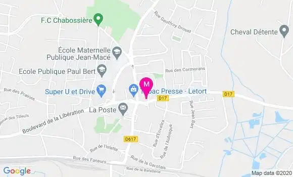 Localisation Dr Zacharie Fawaz