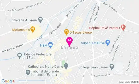 Localisation Dr Marc Salmon