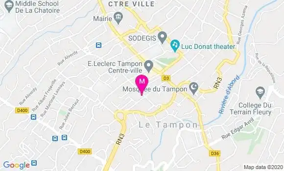 Localisation Dr Isabelle Pauvert