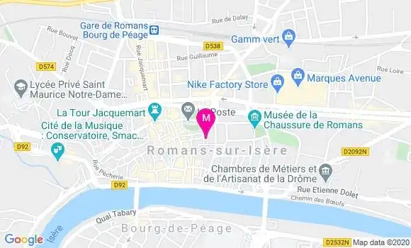 Localisation Dr Emmanuel Perrot