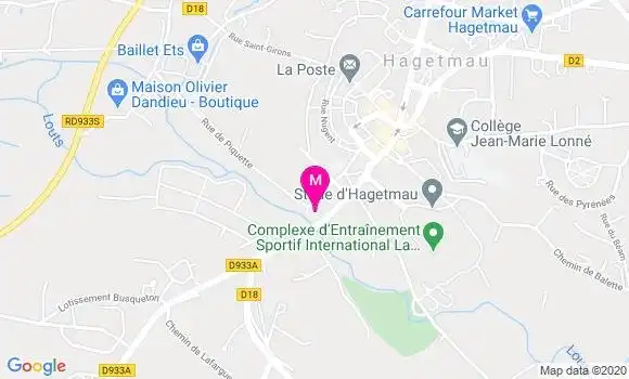 Localisation Dr Jean Luc Mayaudon