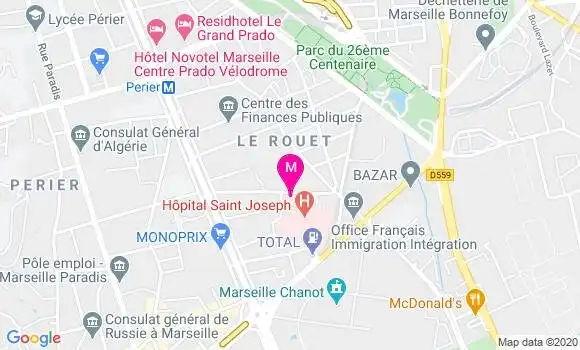 Localisation Dr Yannick Barraud