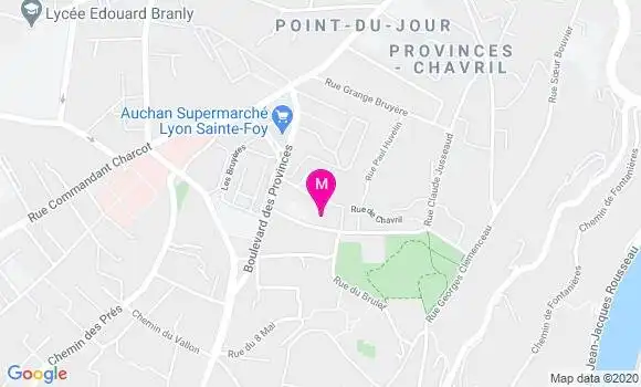 Localisation Dr Claude Bajard