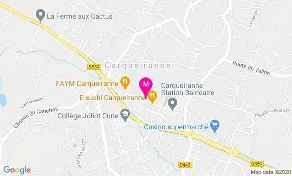 Localisation Dr Magali Rovere