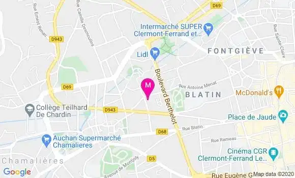 Localisation Dr Marie Cabanas