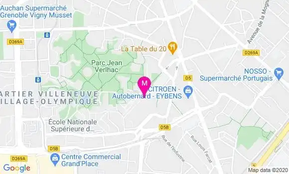 Localisation Dr Laure Yvart