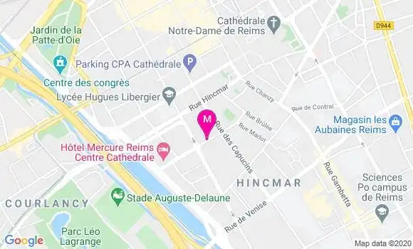 Localisation Dr Isabelle Fresne