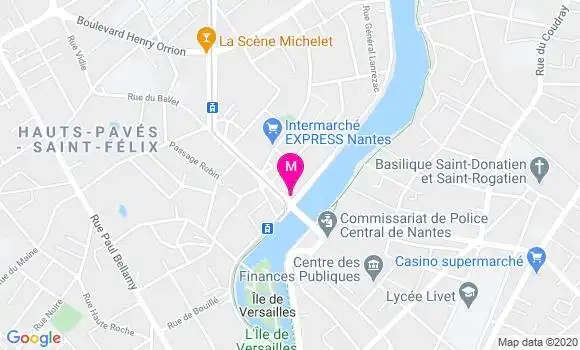 Localisation Dr François Xavier Lemesre