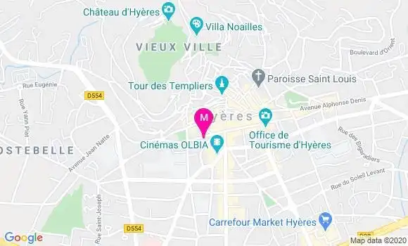 Localisation Dr Pascal Hugny