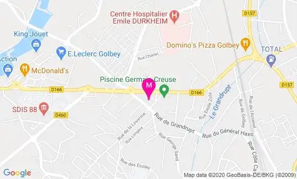 Localisation Dr Xavier Deau
