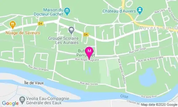Localisation Dr Marianne Pigeau
