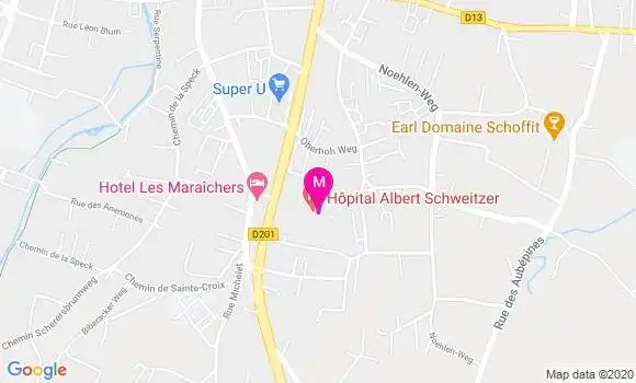 Localisation Dr Jean Marie Balliet