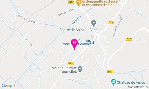 Localisation Dr Claire Collet Beillon
