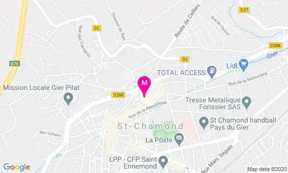 Localisation Dr Hubert De Jaureguiberry