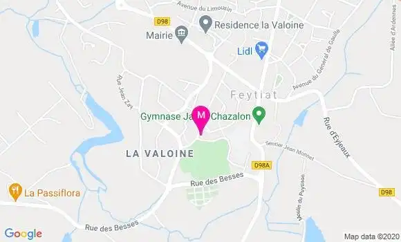 Localisation Dr Philippe Grimaud