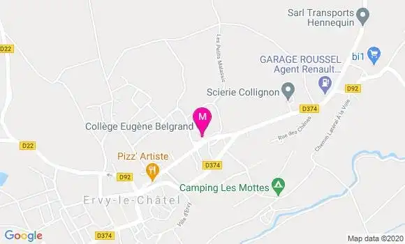 Localisation Dr Sébastien Garrigues