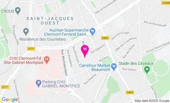 Localisation Dr Jean Philippe Degui