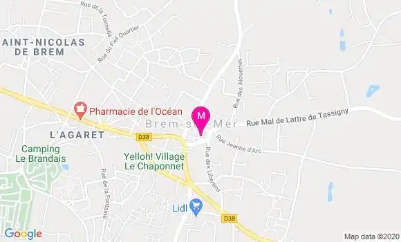 Localisation Dr Patrick Le Car