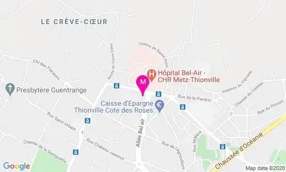 Localisation Dr Philippe Sattonnet