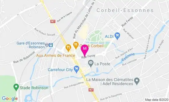 Localisation Dr Bruno Olivier