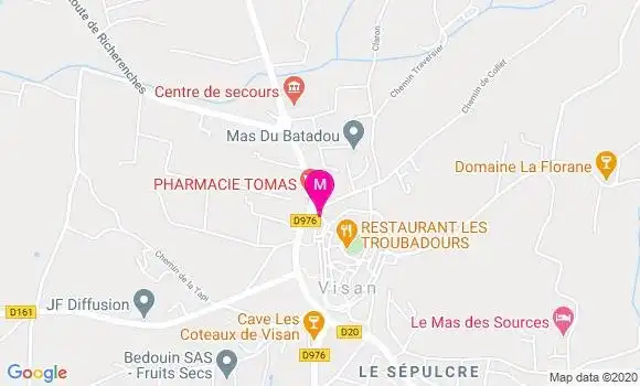 Localisation Dr François Barbelenet