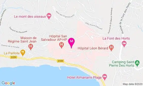 Localisation Dr Marc Decugis