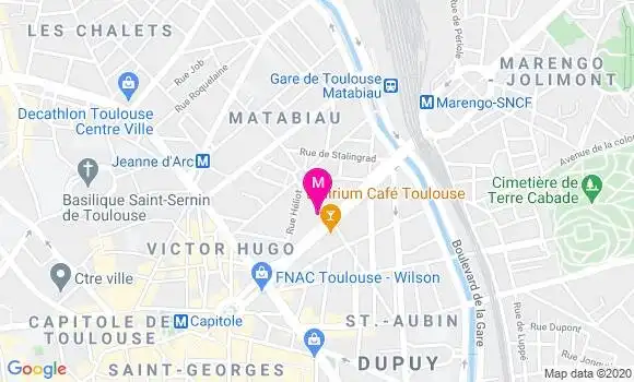 Localisation Dr Paul Touboul