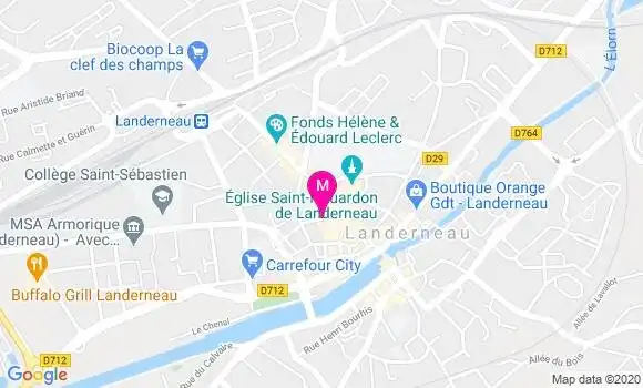 Localisation Dr Pierre Louis Jacq
