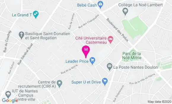 Localisation Dr Laurence Le Doussal