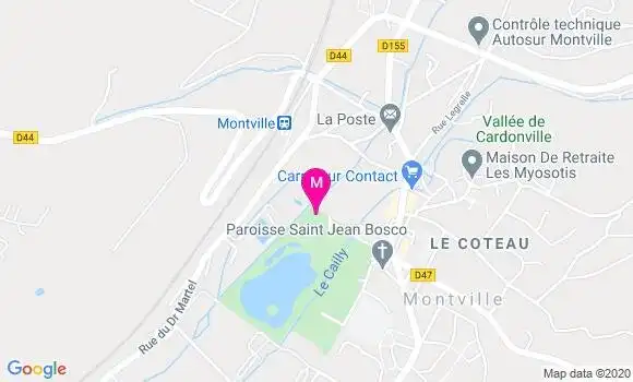 Localisation Dr Nathalie Vesier Milliard