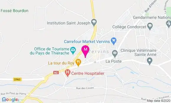 Localisation Dr Sabine Boschmans