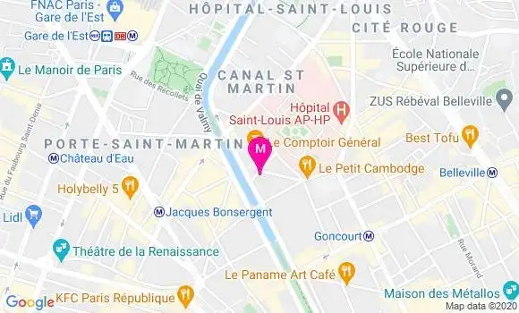 Localisation Dr Marc Aitkaci